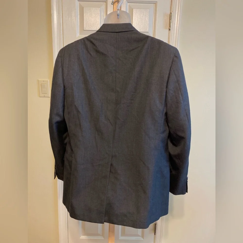 Monsieur Givenchy - Mens dark gray jacket, Size: 44R (not listed see measurem.)